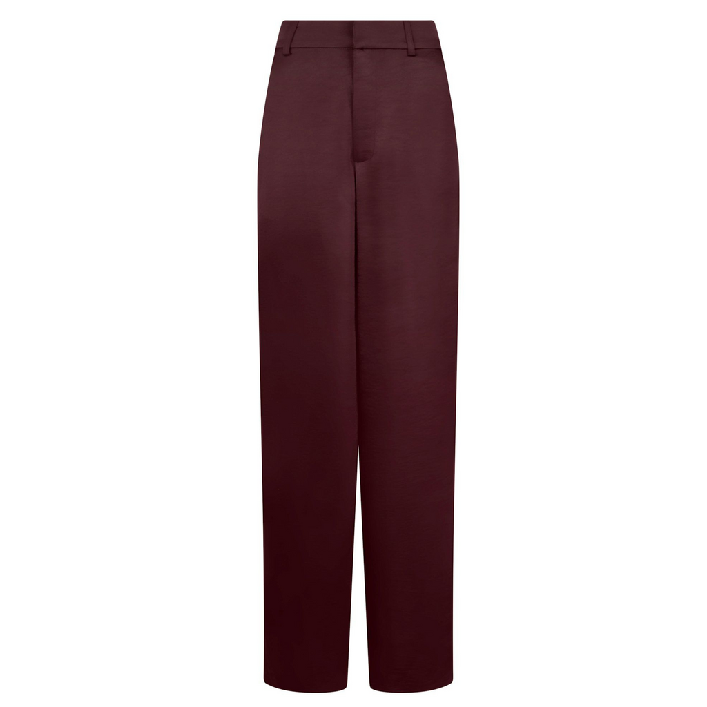 Neo Noir Kleding Neo Noir Pantalon Neo Noir Bordeaux Broek
