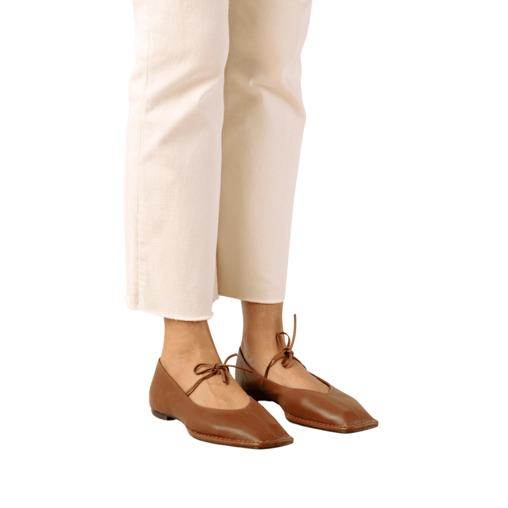 Shop Alohas Schoenen Online Louen Rotterdam Sway Brown Leather