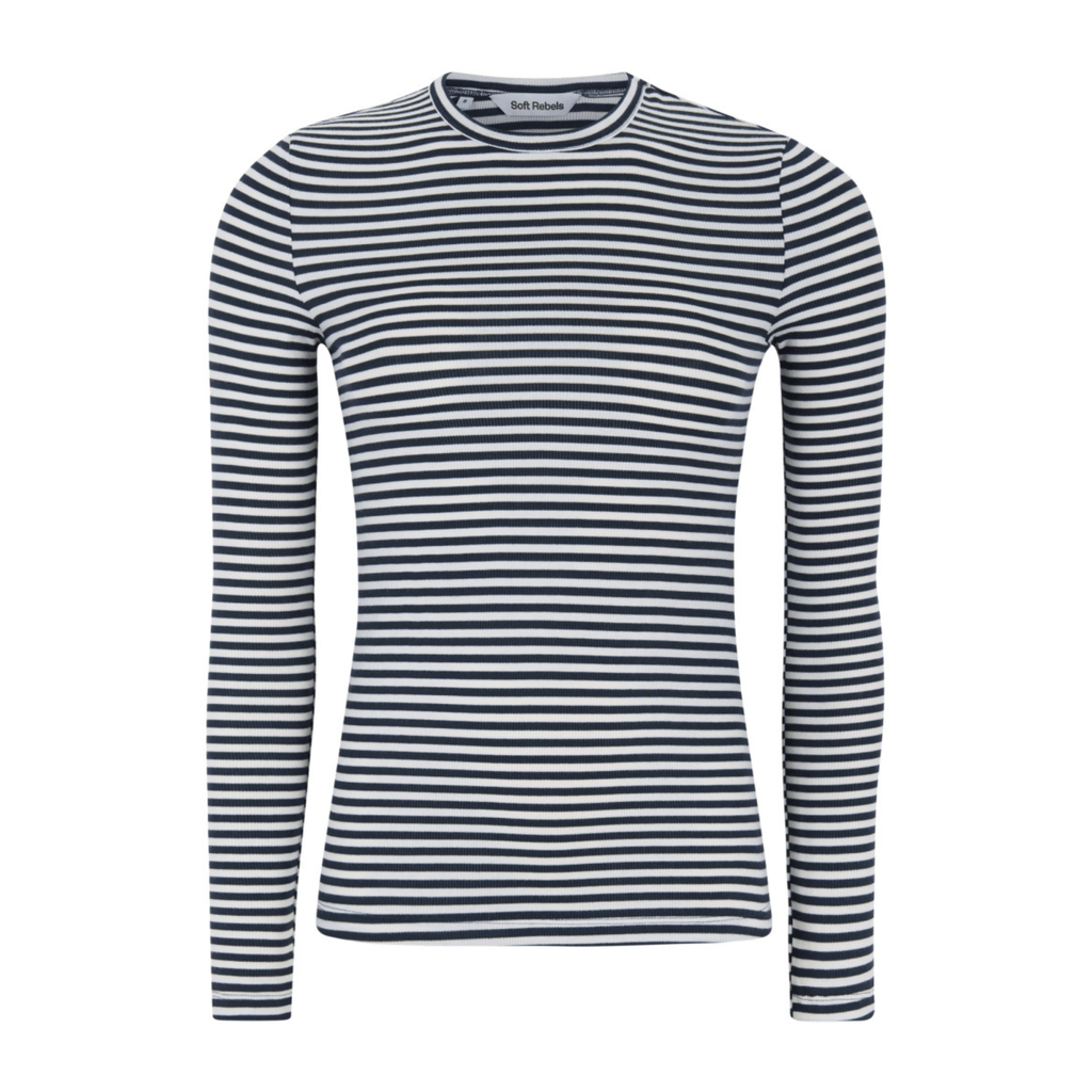 Shop Fenja Stripe Top Soft Rebels Online