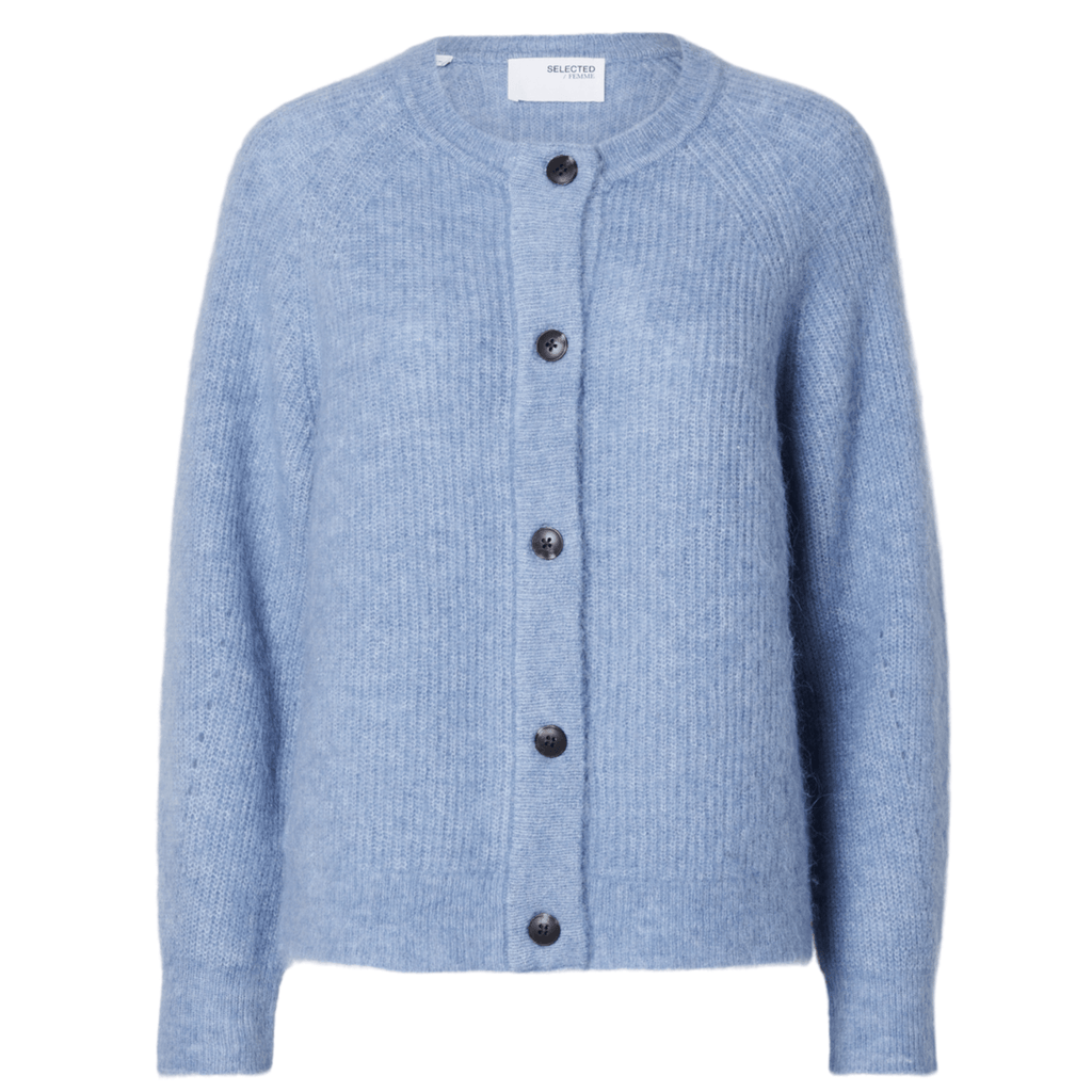 Lulu Cardigan Selected Femme Endless Sky Online Shoppen
