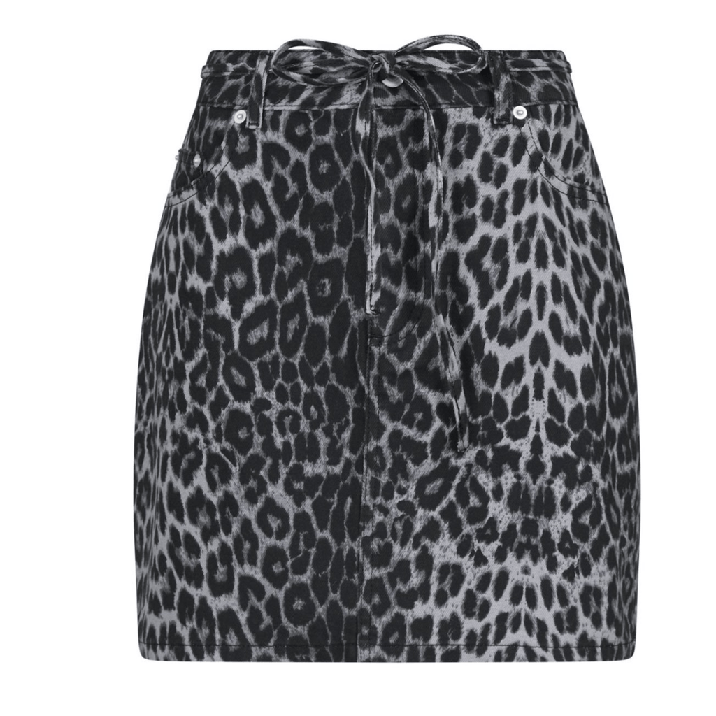 Shop Neo Noir Leopard Skirt Online